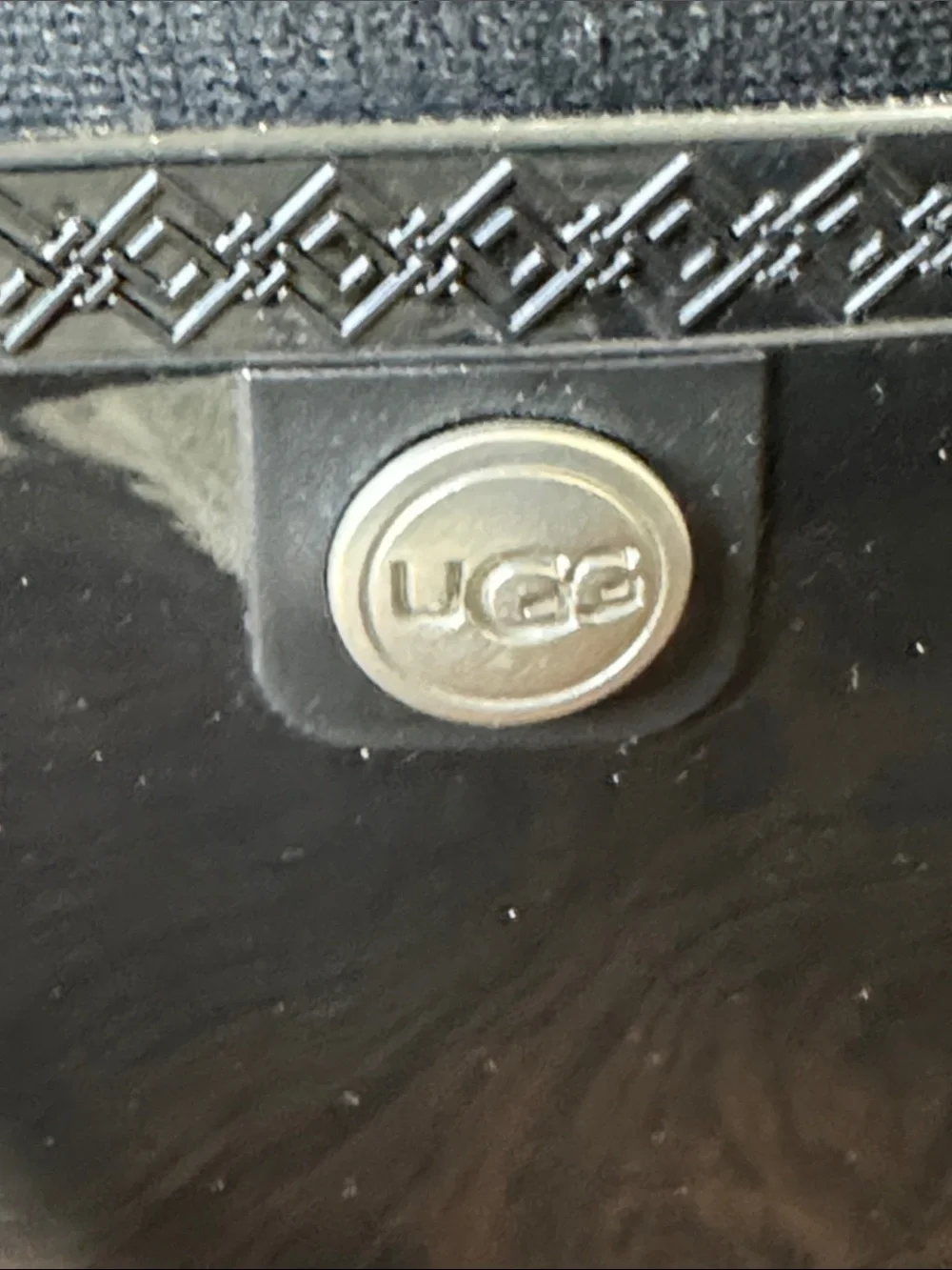 UGG Black Gloss Rain Boots